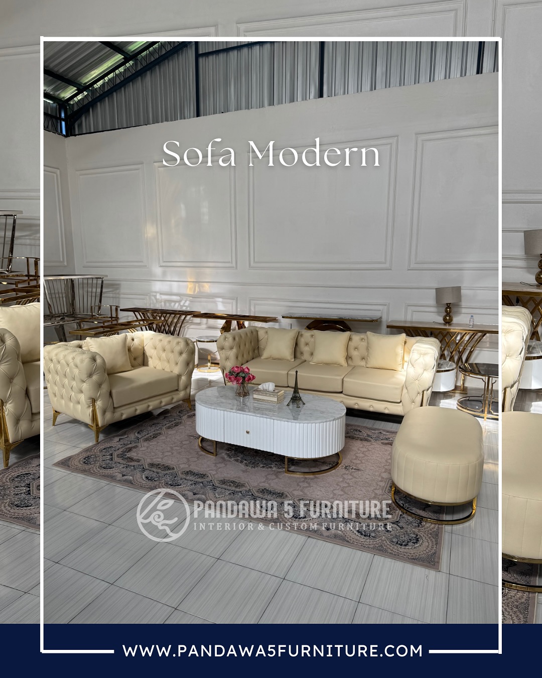 Sofa Minimalis mewah yang cocok untuk melengkapi ruang tamu dirumah anda.Our contactWhatsApp - 0 (10)