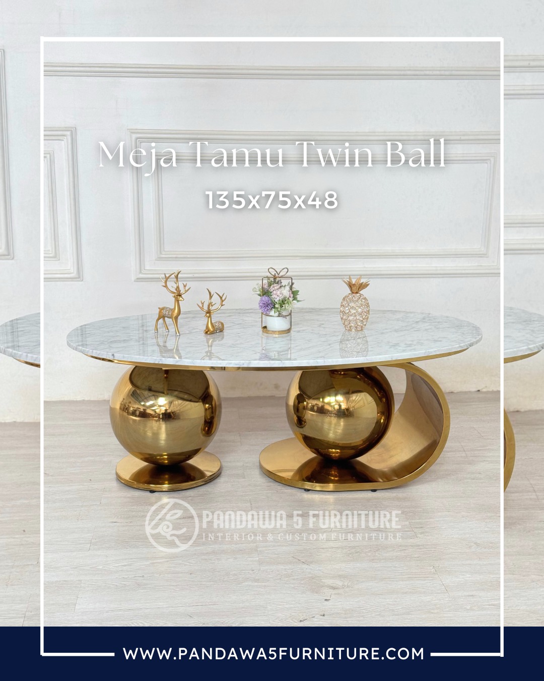 Baru lagi!! Meja tamu dengan konstruklsi yang unik dan tampilan menarik. Material - Stainless St (1)